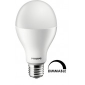 Ampoule LEDbulb Philips CorePro 16w substitut 100W 1521 lumens blanc chaud 2700K Dimmable E27