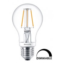 Ampoule LEDbulb Philips Standart A60 4.5W substitut 40W 470 lumens  Blanc chaud 2700 K Dimmable E27