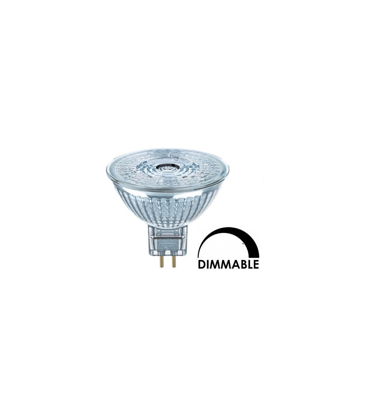 Ampoule GU5.3 LED 12V 5W Blanc Chaud 3000K Ø50mm Équivalent GU5.3