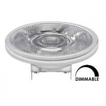 Ampoule LEDspot OSRAM AR111 11.5W substitut 75W 800 lumens blanc chaud 2700K dimmable G53