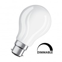 Ampoule LED ronde fantaisie B22 4 W à intensité variable 2700 K ou 3000 K