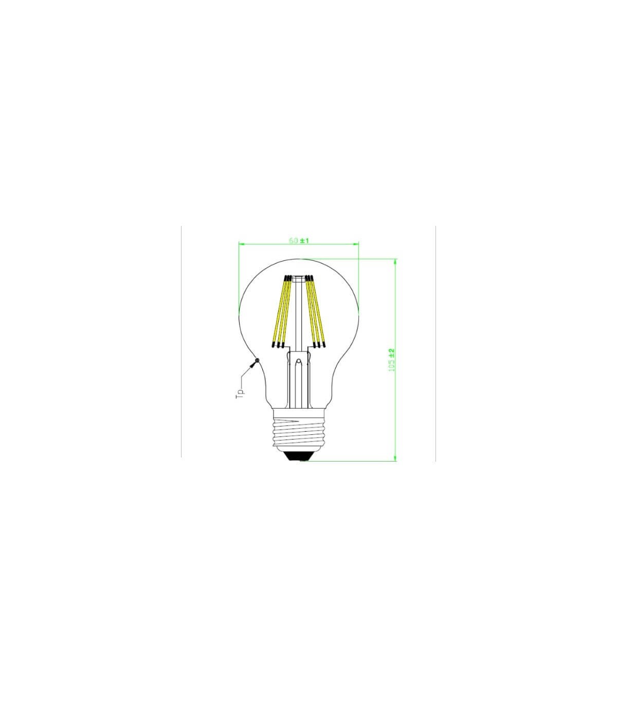 Philips CorePro LEDbulb D dimmable puissance 16 substitut 100W 827 E27