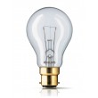 Lampe à incandescence Philips 60W B22 baionnette 24V CL