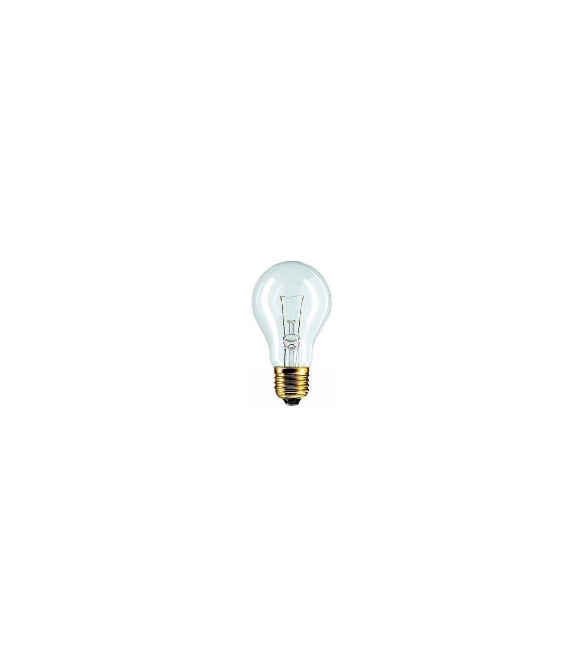 Ampoule 75W E27 230V - Lampe claire incandescente filament
