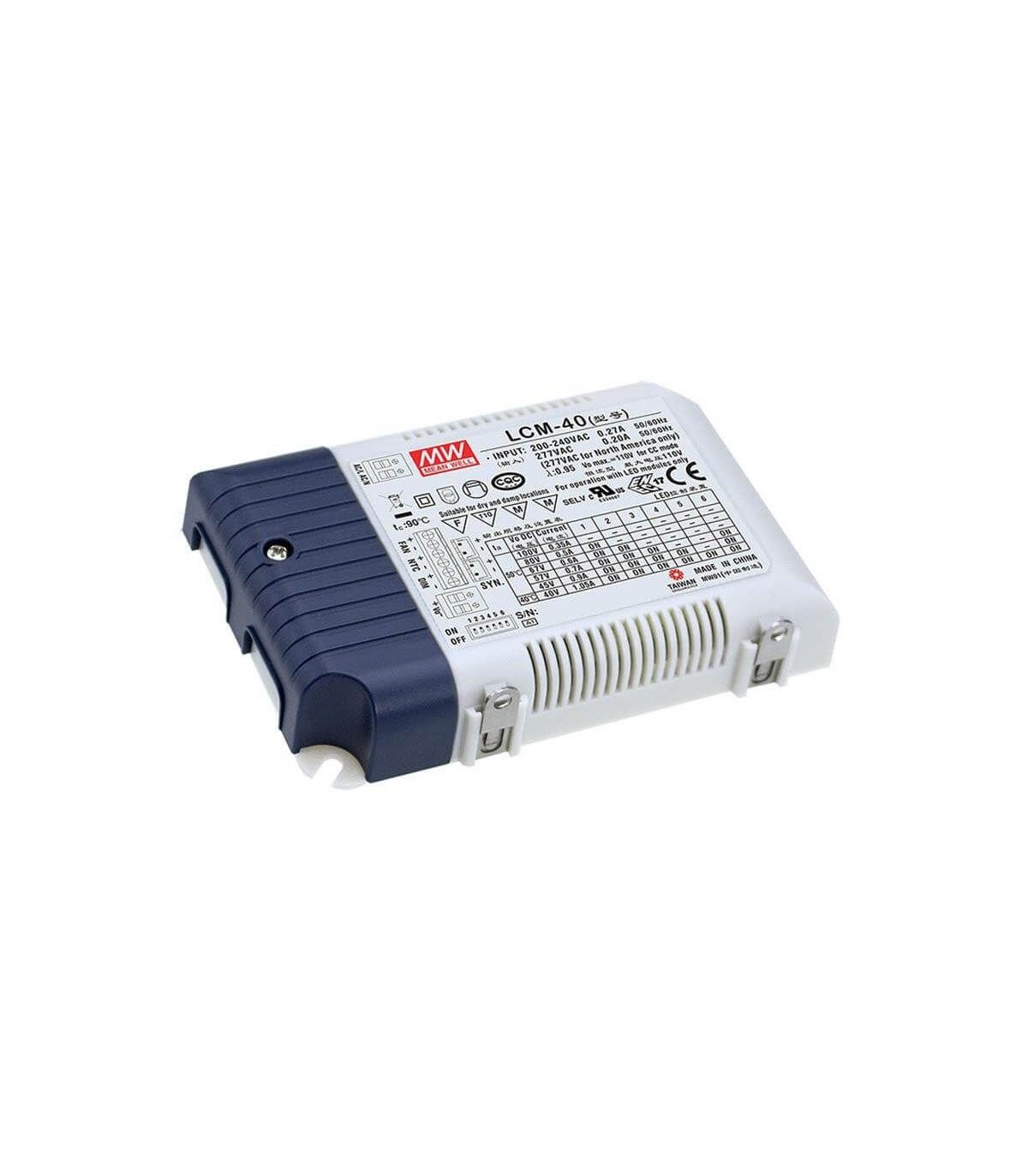 Alimentation 12V/DC 2,5-25W, IP20, 230-240V/AC