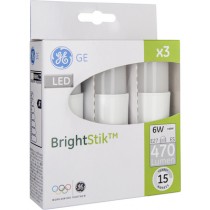 Ampoules LED G.D lighting Bright Stick Tubulaire 6W 470 lumens Blanc neutre 3000K E27