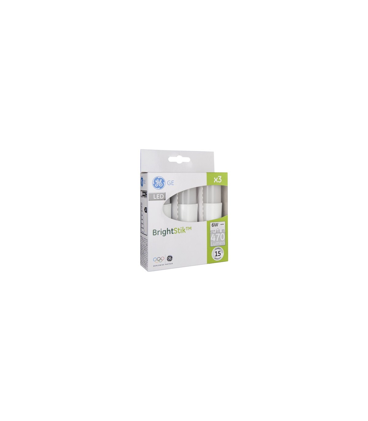 Lot de 10 ampoules LED E27 - 8,5 Watt - 3000K Blanc chaud - Remplace 60  Watt