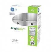 Ampoule LED BrightStik G.E. lighting Tubulaire15W substitut 100W 1600 lumens Blanc neutre 3000K E27 vendu par 2