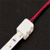 Click-8A Connecteur simple câblé pour ruban LED 8mm monochrome