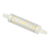 Ampoule LEDline SMD 10W substitut 70w  915 lumens blanc froid 4000K 118mm R7s