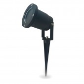 Lampe de jardin KOBI Blake 2 noire culot GU10 50W max IP65 étanche