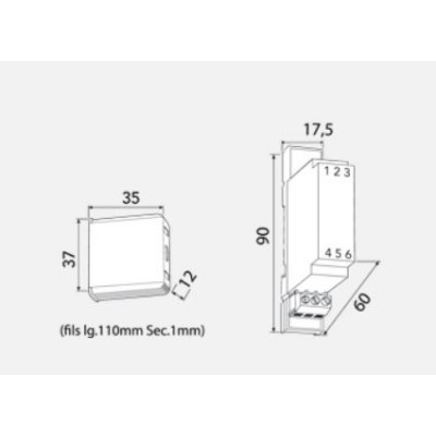 Schema télévariateur  yokis mtv500m modulaire 500w  5454062