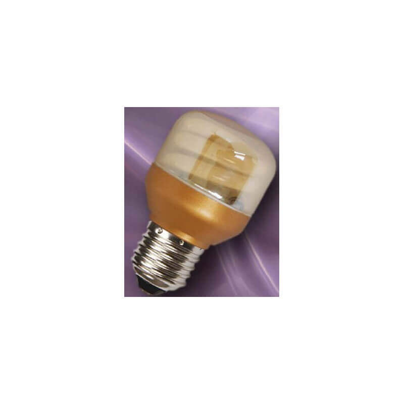 Lampe economique spherique dorée E27 7w/840 Lampe economique spherique dorée E27 7w/840