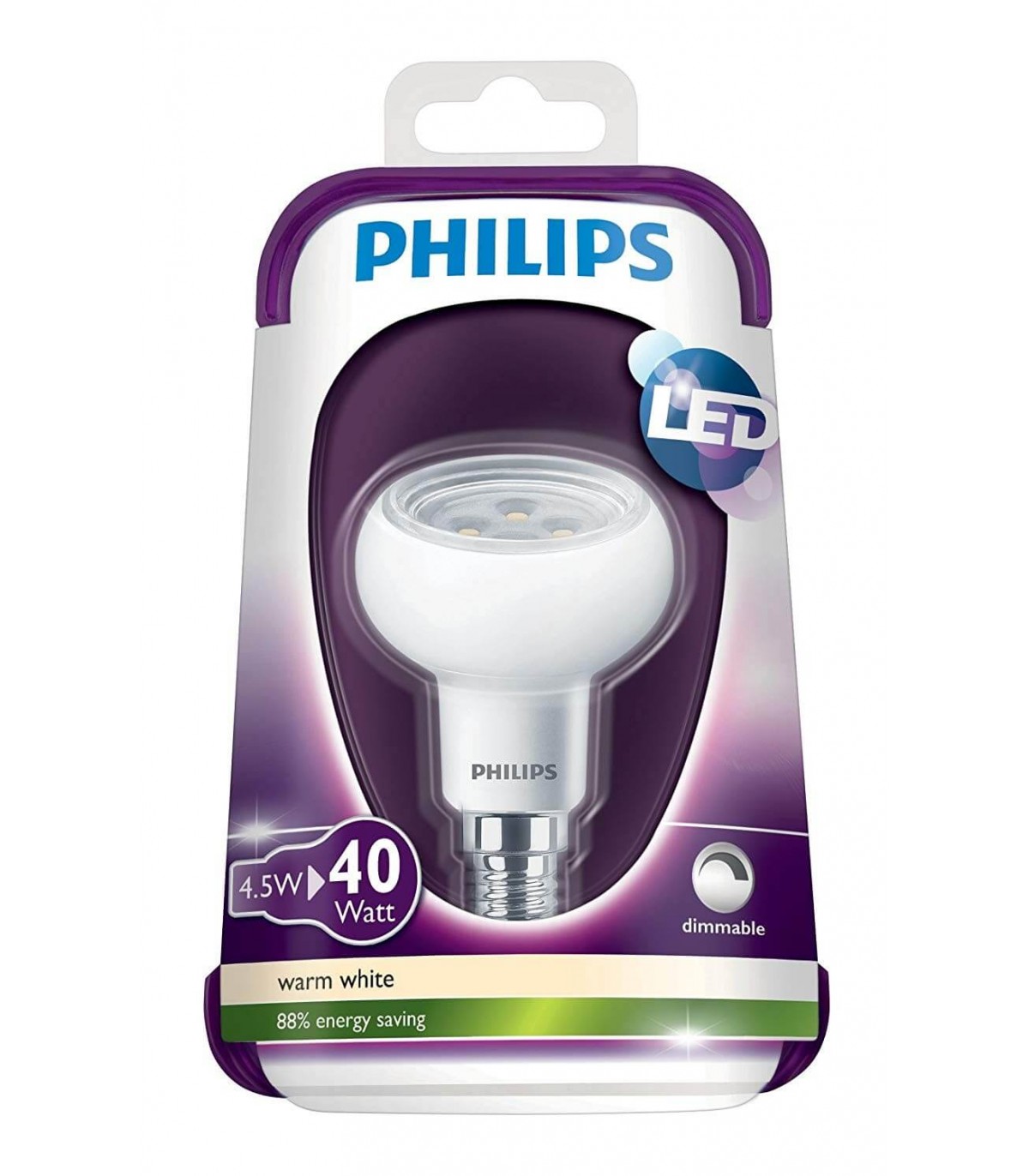 Ampoule LED à intensité variable Philips GU10/4,6W/230V 4000K