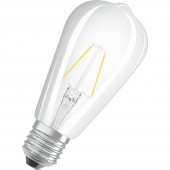 Ampoule LED Osram Poire ST64 4.5w substitut 40W  470 lumens blanc chaud 2700K E27
