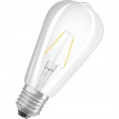 Ampoule LED Osram Poire ST64 4.5w substitut 40W 470 lumens blanc chaud 2700K E27