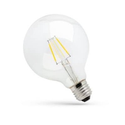 Ampoule LED Globe G120 8W substitut 71W 1000 lumens blanc chaud 2700K E27