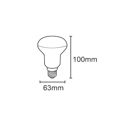Luxtek LED R63 6W E27 4000K 230V 525lm
