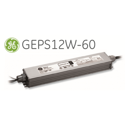 Alimentation métallique Tétra LED Systems Power Supply GEPS12W-60M IP66