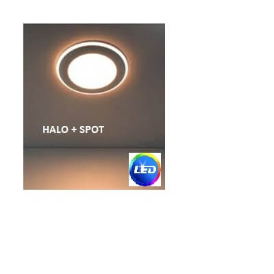 Spot KOBI encastrable LED HALO 5.5W à 3 positions variable 420lm