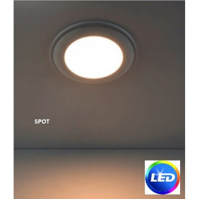 Spot KOBI encastrable LED HALO 5.5W à 3 positions variable 420lm