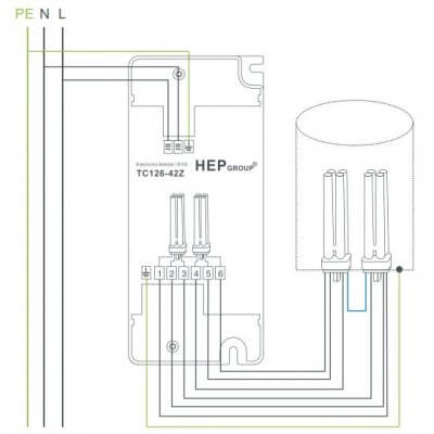 Ballast électronique TC126-42Z