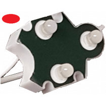 Chaine 100modules led 12v Trio-point ROUGE  Etanches IP65 Lettrage, logo