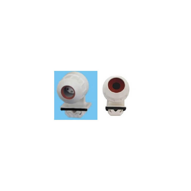 Douille pour tubes fluorescents T5 etanche a clipser Douille pour tubes fluorescents T5 etanche a clipser