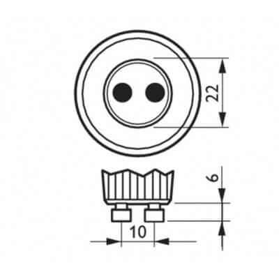 Lampe LED Philips Corepro LEDSPOT 5w substitut 50w 840 GU10 120° 686904