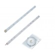 Led barre RB-3030-6W-LENS170 7.2W blanc 6000K-8000K  24V 480MM