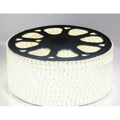 Rouleau LED SMD5050 120LED/m Blanc neutre 4000k 50mètres Etanche IP65 220V AC