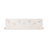 Chaine de 20modules LED 6w/module blanc 5500-7000k 24V IP67  170°