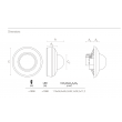 Schéma détecteur de mouvement sensor1020 plafonnier