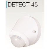 DETECT45 Détecteur de mouvement IR en applique 180° distance jusqu'à 10m +1m Etanche IP65