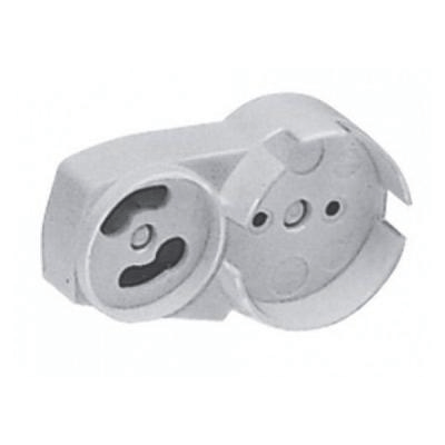 Douille Vollante G13 avec porte starter T8 pour tubes fluorescents