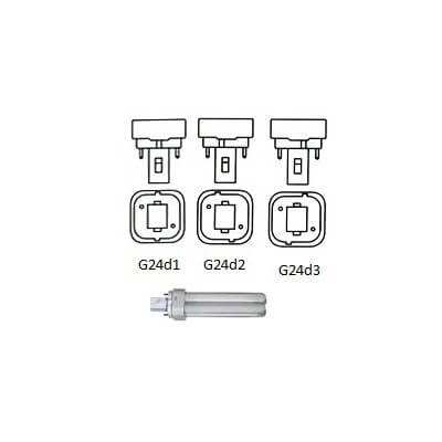 Lampe fluocompact PL-C 13w/830 G24d1 2P