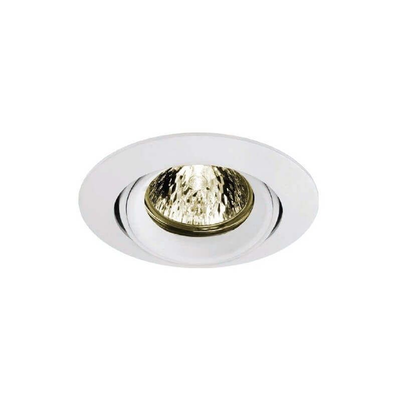 Kit spot basse tension MR16 12v 50w orientable blanc Kit spot basse tension MR16 12v 50w orientable blanc