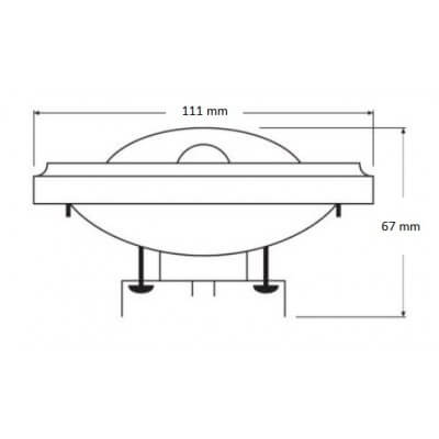 schema  HALOSPOT 111 PRO IRC  12v 35w 24°