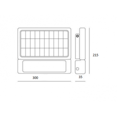 schéma projecteur solaire MHC