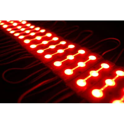 Chaîne de 20 modules MW-MLD-5050-3RGBW 0.96W/module 12V 120° Etanche IP67