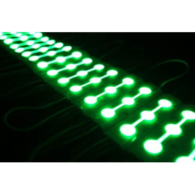 Chaîne de 20 modules MW-MLD-5050-3RGBW 0.96W/module 12V 120° Etanche IP67