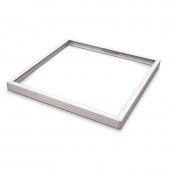 Cadre blanc de montage en saillie pour dalle LED 60*60cm profondeur 45mm