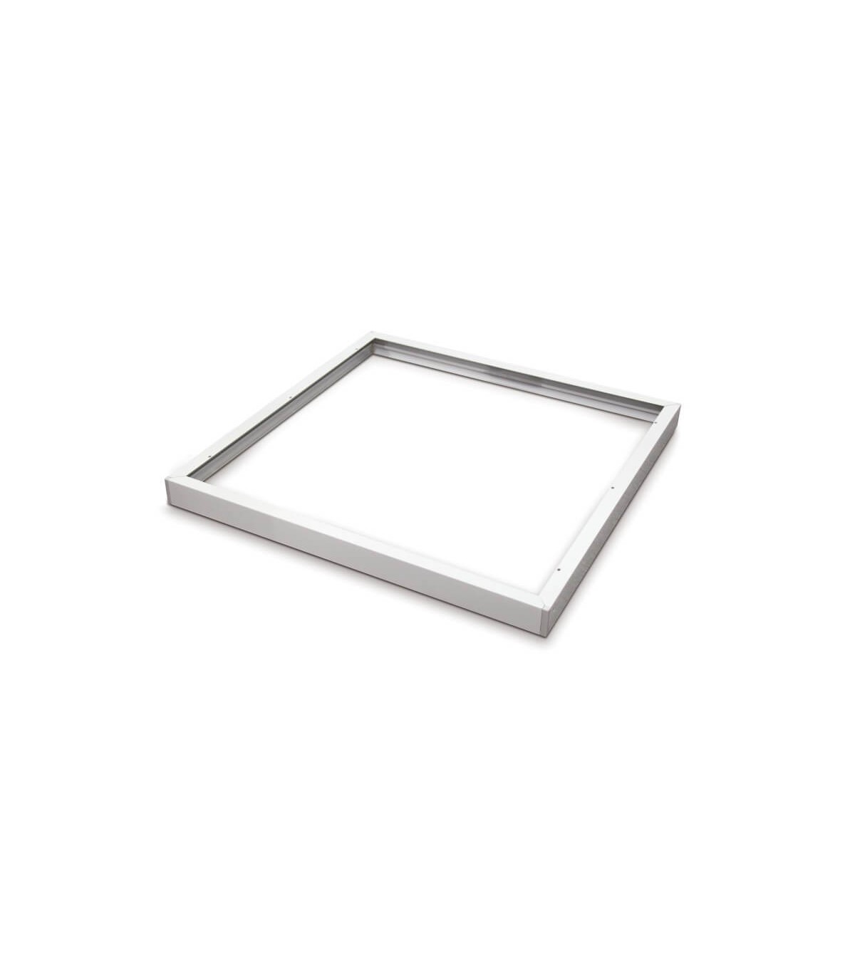 Cadre blanc en aluminium pour dalle LED 60x60 