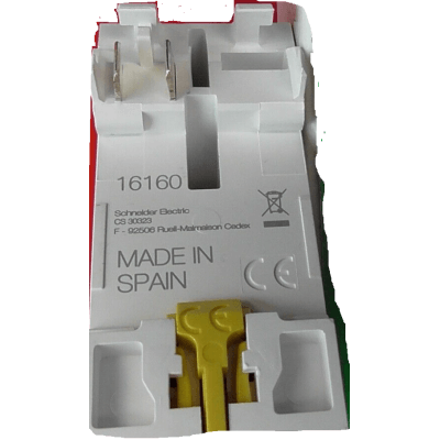 INTERRUPTEUR DIFFÉRENTIEL 2P 40A 30MA TYPE AC XE SCHNEIDER 16160