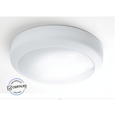 Hublot LED Electra RHEA ECO 14W 1400 lumens blanc froid 4000K  IP65 étanche IK10