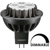 Ampoule LEDspot Philips MR16 5W substitut 35w 345 lumens blanc chaud 2700K  Gu5.3