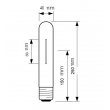 schéma lampe sodium haute pression Lucalox 250w E40 22453