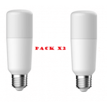 Pack de 2 Ampoules G.E. lighting tubulaire  16w Substitut 100w 1521 lumens Blanc froid 4000K  E27