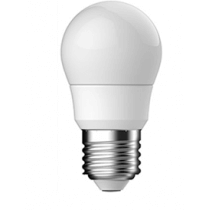 Ampoule LED G.E. lighting  sphérique P45 5.5w substitut 40w 470 lumens Blanc chaud 2700K  E27