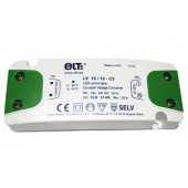Transformateur LED ELT basse tension 15w 12V  1.25A LV 15/12-C2